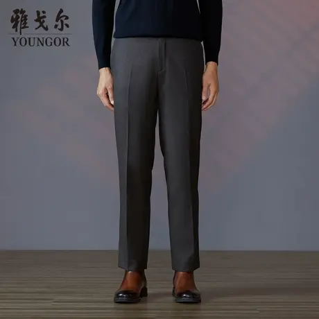 雅戈尔奥莱 商场同款男士长裤秋季新款官方商务休闲长裤男商品大图