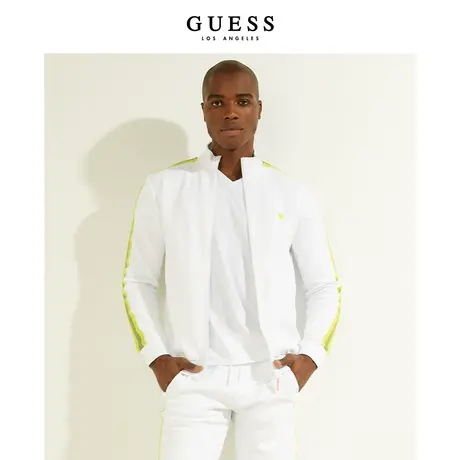 GUESS男士立领拉链短外套-Z2GQ19FL04J图片