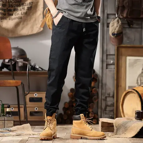 Modi Nick/摩帝尼克时尚百搭男士工装裤潮流束脚休闲裤宽松男裤子商品大图