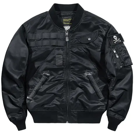 VIP潮牌ma1飞行员夹克男机能工装男士外套春秋2023新款大码棒球服商品大图