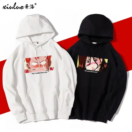 秀洛灌篮高手联名卫衣男樱木花道赤木晴子情侣装小众情侣款上衣服商品大图