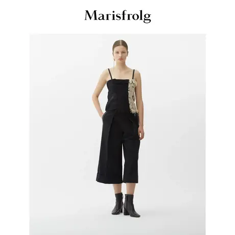 Marisfrolg玛丝菲尔女装2021年春季新款外穿内搭背心上衣小吊带图片