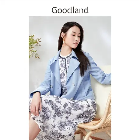 【百亿补贴官方直播】音儿美地女装新款短外套商品大图