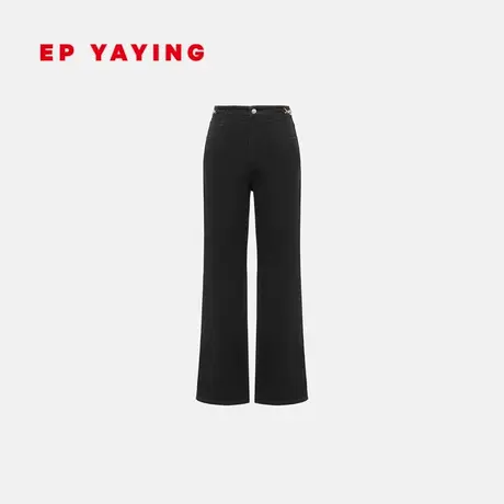 EP YAYING雅莹女装 休闲棉质直筒牛仔裤 2023秋冬新款J633A图片