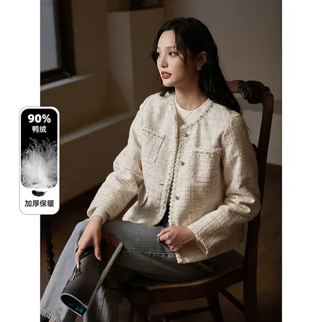 ITISF4/艾夫斯小香风羽绒服图片