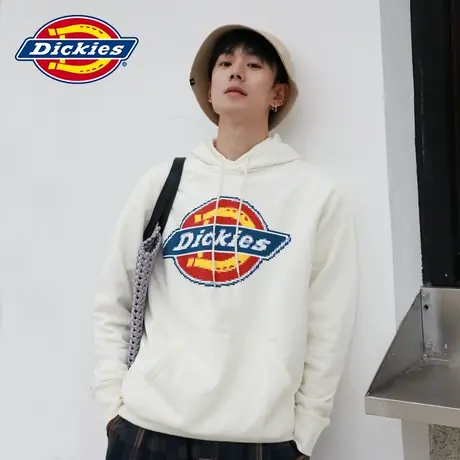 【所有女生的衣橱直播间】Dickies 男女同款 毛圈布圆领连帽卫衣图片