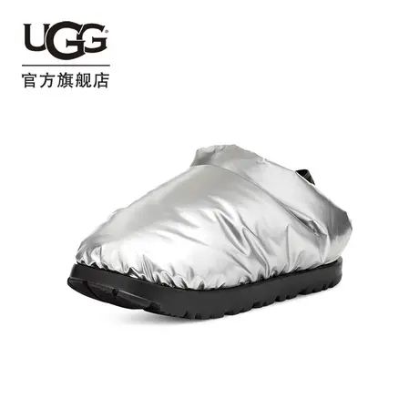 UGG秋季新款男女同款舒适休闲平底亮面太空漫步拖鞋 1146092图片