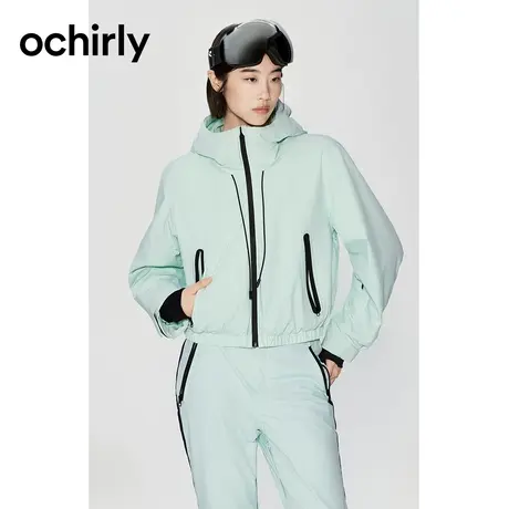【新降】 户外滑雪系列 欧时力 无孔膜水棉服外套女23新款冬保暖图片