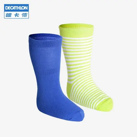 迪卡侬儿童袜子夏季男童女童婴儿1~3岁宝宝棉袜防滑健身袜子KIDO图片