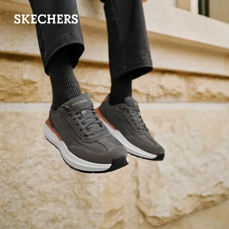 Skechers斯凯奇夏季男鞋休闲鞋运动鞋高回弹跑步鞋复古百搭阿甘鞋商品大图