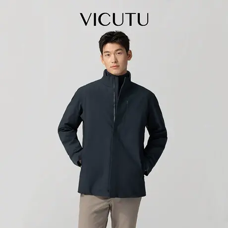 VICUTU威可多男士羽绒服舒暖鹅绒外套简约商务差旅休闲百搭鹅绒服商品大图