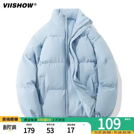 VIISHOW棉服男保暖痞帅面包服男生棉衣冬季美式宽松潮牌加厚衣服商品大图