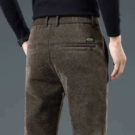 春秋款男士商务职业正装西裤春季弹力直筒休闲裤子2024新款西装裤商品大图