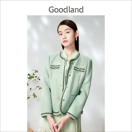 【百亿补贴官方直播】音儿美地女装新款短外套商品大图