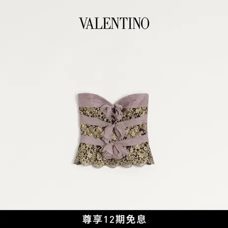[新品抢先看][12期免息]华伦天奴VALENTINO女士雪纺上衣图片