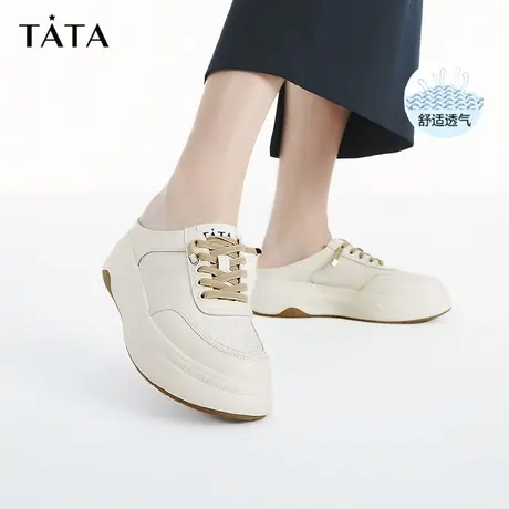 Tatat他她厚底穆勒鞋女凉鞋女半拖鞋板鞋百搭2023夏季新GKDA1BH3商品大图