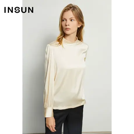 INSUN恩裳冬季挺括垂感衬衫商品大图