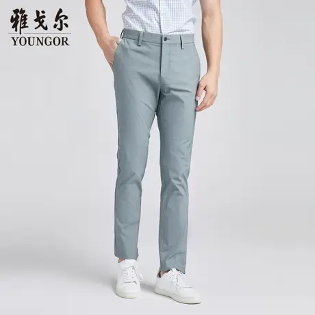 【商场同款】雅戈尔男士长裤春季新款官方商务休闲上班穿长裤男商品大图