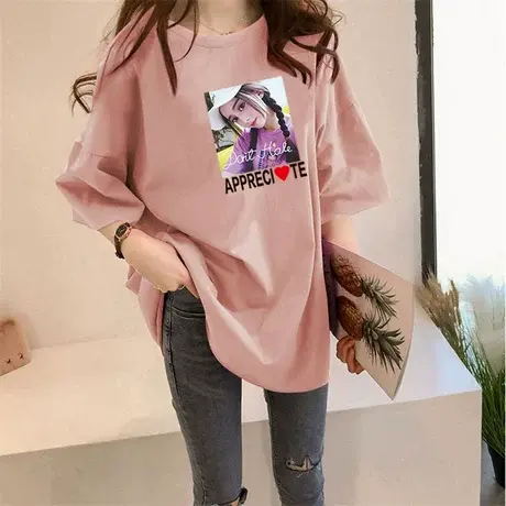 孕妇装夏装上衣2023短袖夏天衣服连衣裙宽松t恤夏季时尚套装外出图片