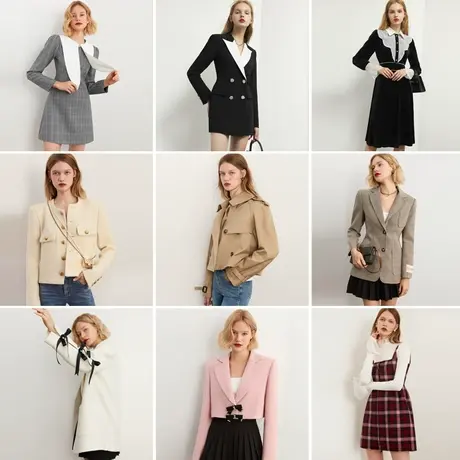 DPLAY【黑标】秋装季 断码清仓-孤品捡漏-女士上衣裙子外套商品大图