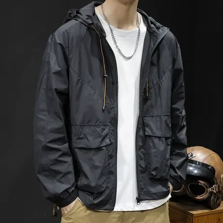 轻薄透气防晒衣男士夏季户外防晒服新款钓鱼外套男款防紫外线速干图片