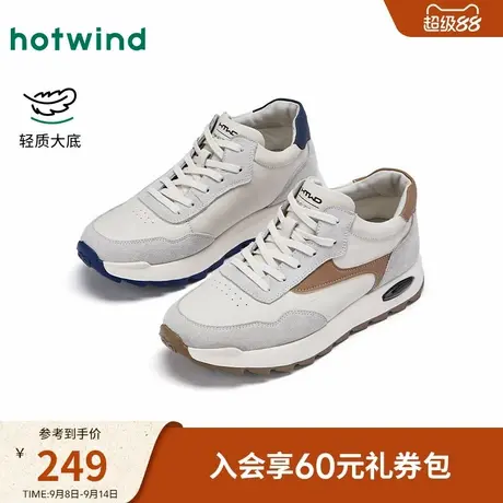 热风2025年冬季新款男士时尚休闲鞋商品大图