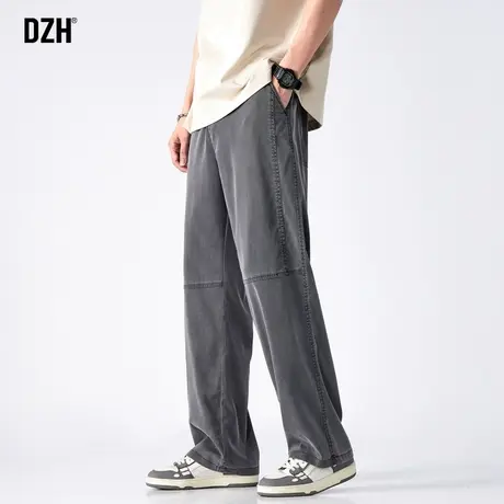 男士休闲裤男春秋运动裤子男款2024年春季男裤垂感阔腿裤休闲长裤商品大图