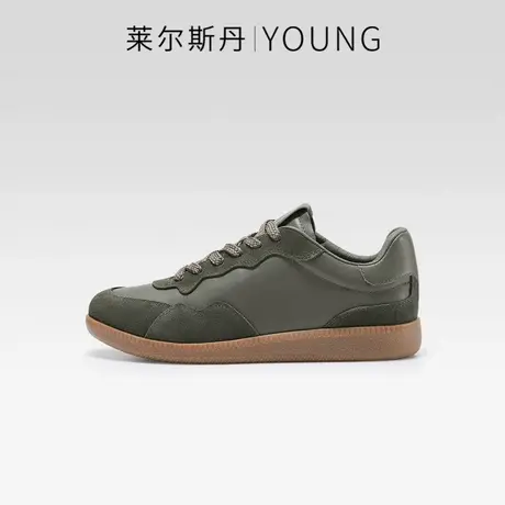 莱尔斯丹2023秋季Y系列时尚低帮系带圆头德训鞋休闲女鞋4T21602商品大图