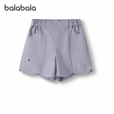 【商场同款】巴拉巴拉童装儿童裤子女童短裤2025夏装新款甜美时尚图片