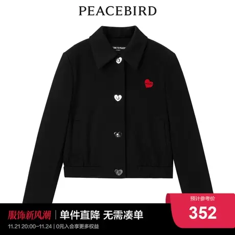 太平鸟2022年秋季新款廓形便服外套A3BBC3410图片