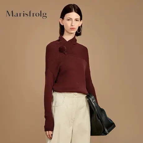 【奥莱清仓保暖季特价 】玛丝菲尔毛针织衫商品大图