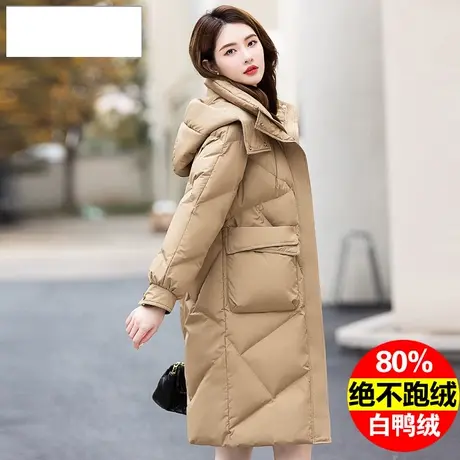 恋上17号羽绒服女款2022年新款冬装中长款时尚洋气爆款加厚保暖外图片