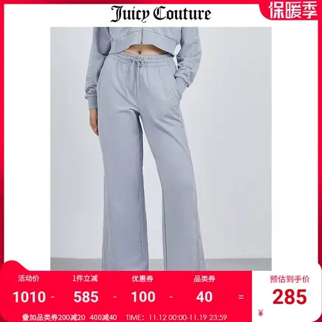 Juicy Couture橘滋休闲裤裤秋冬新款时尚阔腿裤宽松休闲裤直筒女商品大图