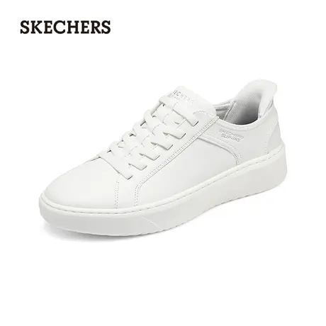 Skechers斯凯奇2024年春夏新款男子简约休闲板鞋经典百搭小白鞋商品大图