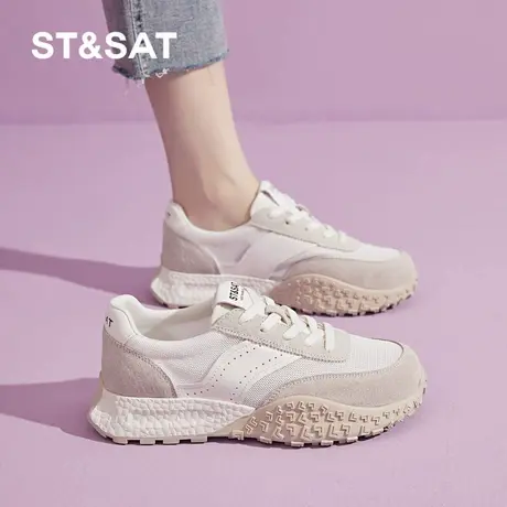 星期六超火阿甘鞋女2025夏季新款女鞋女款百搭爆款超火透气运动鞋图片