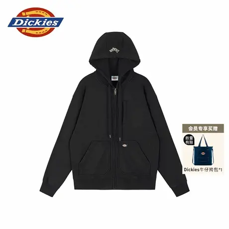 Dickies25秋冬新款重磅毛圈布内里 全拉链连帽夹克卫衣商品大图
