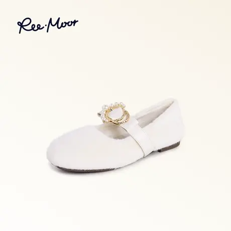 REEMOOR睿慕软底加绒毛毛鞋女2023秋冬新款豆豆鞋女防寒保暖女鞋图片