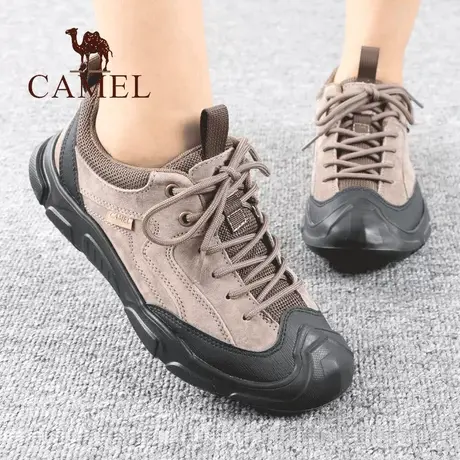Camel/骆驼男鞋2023秋季新款品轻便舒适低帮单正旅游户外休闲鞋子图片