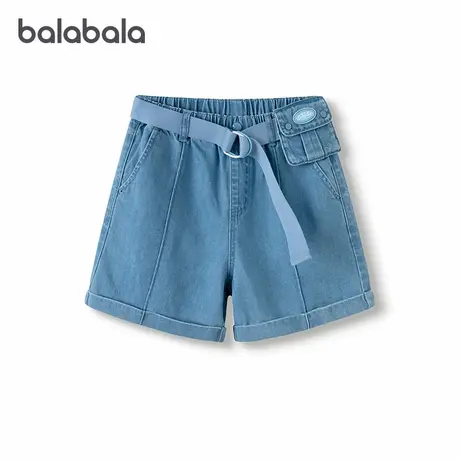 【商场同款】巴拉巴拉童装儿童短裤女童2025夏装新款全棉牛仔休闲图片