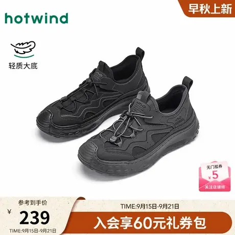 热风2025年秋季新款男士时尚休闲鞋商品大图
