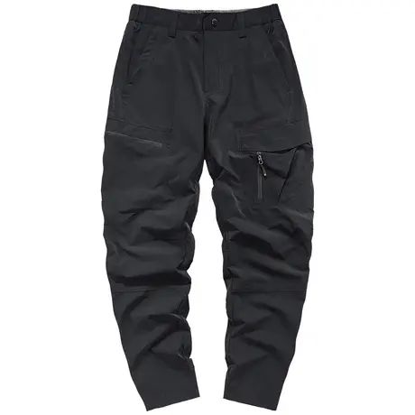 VIP夏季速干裤男直筒宽松休闲工装裤户外运动弹力薄款跑步长裤子图片