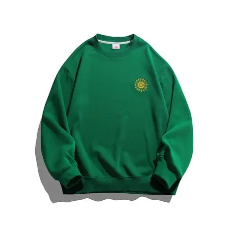 秋冬季日系港风潮牌情侣卫衣男生2023新款男士冬天内搭上衣打底衫商品大图