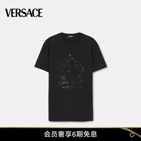 【春夏新品】VERSACE/范思哲 男士缀饰 Versace Cartouche T恤图片