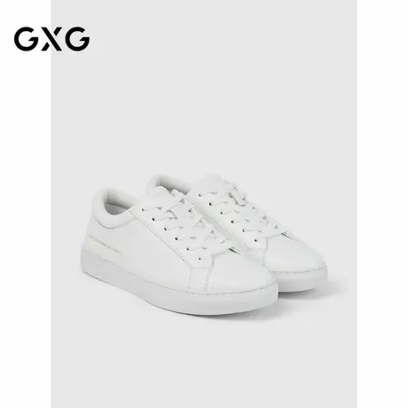 GXG通勤男鞋商场同款小白鞋休闲鞋G25X502011商品大图