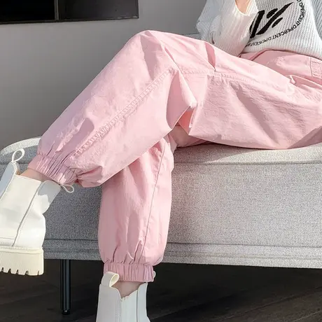 轻薄羽绒工装裤女冬外穿2023新款零下40度加厚户外登山轻量化棉裤图片