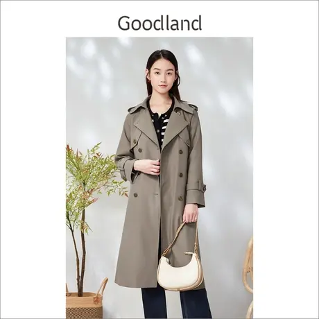 【百亿补贴官方直播】音儿美地女装新款风衣商品大图