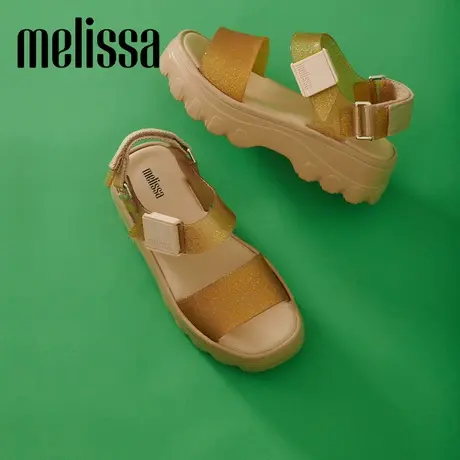 Melissa梅丽莎2023新款女士时尚齿轮厚底凉鞋果冻鞋33888商品大图