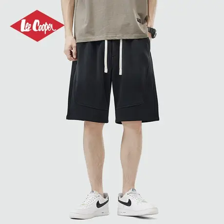 Lee Cooper/李库珀 夏季重磅五分休闲短裤男士直筒宽松卫裤运动裤商品大图