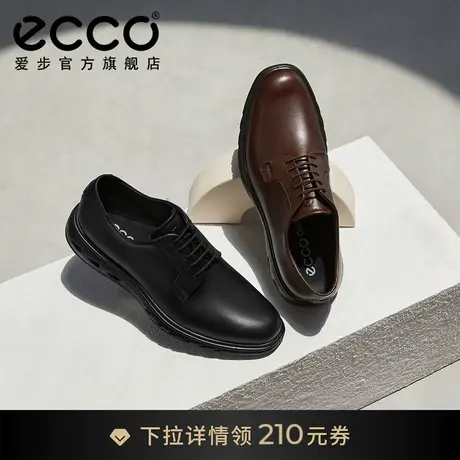 ECCO爱步皮鞋男士商务正装 防水通勤商务皮鞋 混动防水720 524704图片