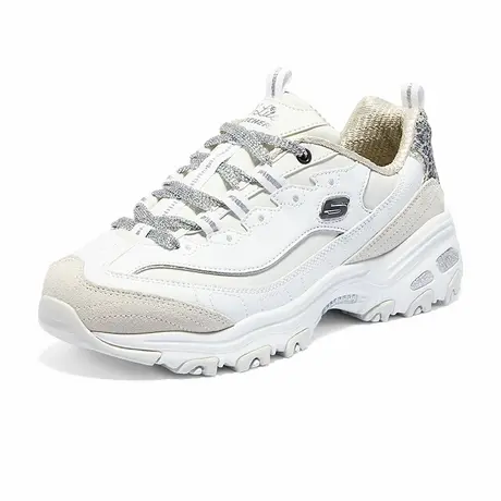 Skechers斯凯奇夏季女鞋豹纹元素复古老爹鞋厚底增高运动休闲鞋商品大图